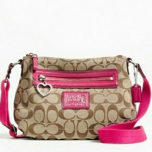 Coach | Daisy Poppy Signature Swingpack Crossbody